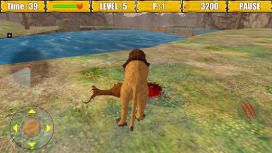 اسکرین شات بازی Wild Lion Simulator Game 4