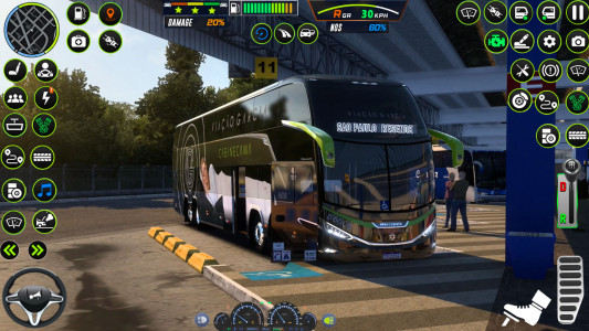 اسکرین شات بازی Bus Simulator Games City Bus 1