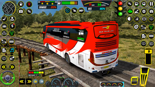 اسکرین شات بازی Bus Simulator - Bus Games 2022 4