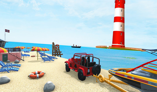 اسکرین شات 3 بازی Off-Road Camper Van Truck 3D