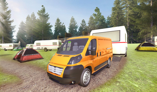 اسکرین شات 2 بازی Off-Road Camper Van Truck 3D