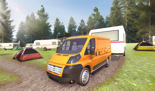 اسکرین شات بازی Off-Road Camper Van Truck 3D 2
