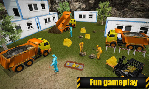 اسکرین شات بازی Gold Mine Construction Zone 3D 3