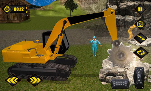 اسکرین شات بازی Gold Mine Construction Zone 3D 6