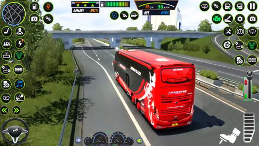 اسکرین شات بازی US Coach Bus Driving Game 2024 7