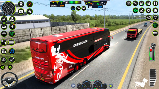 اسکرین شات بازی US Coach Bus Driving Game 2024 4