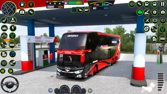 اسکرین شات بازی US Coach Bus Driving Game 2024 3
