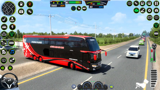 اسکرین شات بازی US Coach Bus Driving Game 2024 6