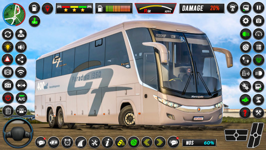 اسکرین شات بازی Offroad Bus Sim Driving Game 6