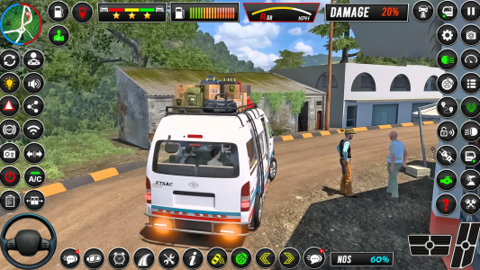 اسکرین شات بازی Offroad Bus Sim Driving Game 5