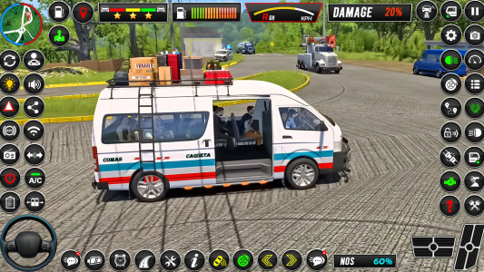 اسکرین شات بازی Offroad Bus Sim Driving Game 8