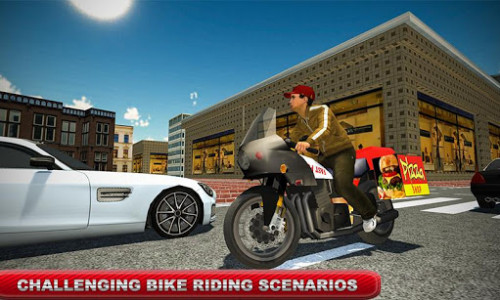 اسکرین شات بازی Virtual Moto Bike Delivery Boy: Pizza Car Driver 4