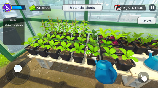 اسکرین شات 4 بازی Plant Nursery Store Simulator
