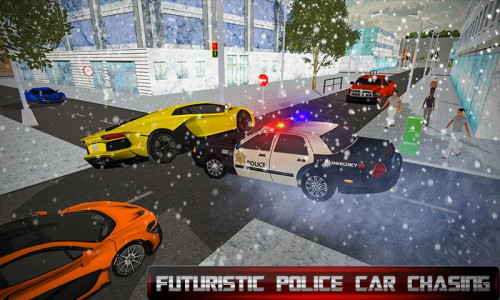 اسکرین شات بازی US Police Transform Robot Car 4