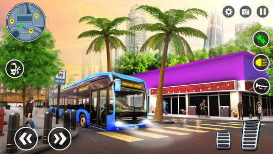 اسکرین شات بازی Bus Simulator 3D Police Games 4