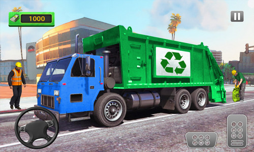 اسکرین شات بازی Road Sweeper Garbage Truck Sim 4