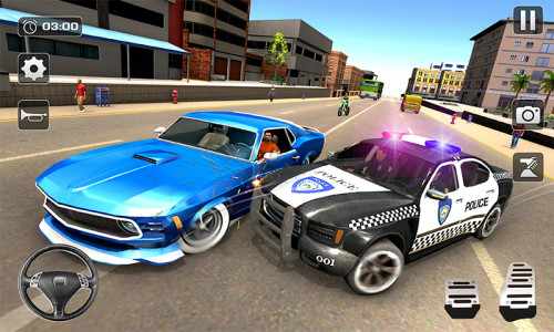 اسکرین شات بازی Police Car Driving Mad City 4