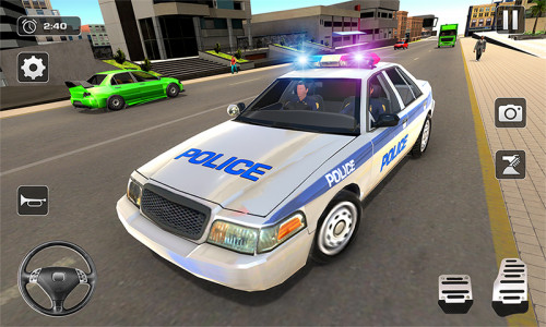 اسکرین شات بازی Police Car Driving Mad City 1