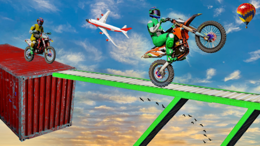 اسکرین شات برنامه Real Bike Stunt Games 202 - Bike Racing Free Games 5