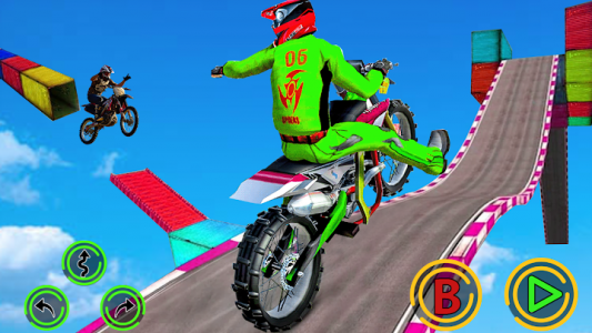 اسکرین شات برنامه Real Bike Stunt Games 202 - Bike Racing Free Games 2