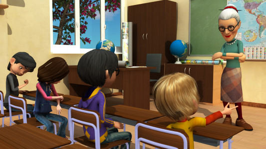 اسکرین شات بازی School Simulator Scary Teacher 3