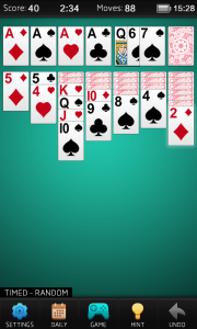 اسکرین شات 3 بازی Solitaire