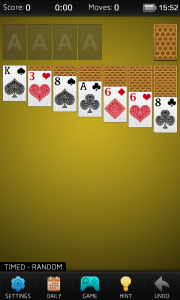 اسکرین شات بازی Solitaire 4