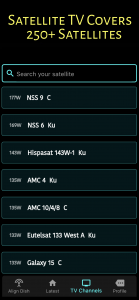 اسکرین شات 5 برنامه Satellite TV Finder, Dish 360