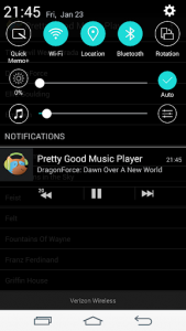 اسکرین شات برنامه Pretty Good Music Player 8