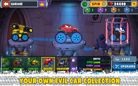 اسکرین شات بازی Car Eats Car Multiplayer Race 4