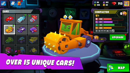 اسکرین شات بازی Car Eats Car 3D - Car Racing 4