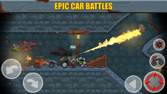 اسکرین شات بازی Max Fury - Road Warrior: Car Smasher 1
