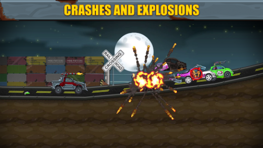 اسکرین شات بازی Max Fury - Road Warrior: Car Smasher 4