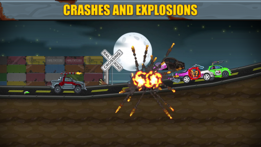 اسکرین شات 4 بازی Max Fury - Road Warrior Racing