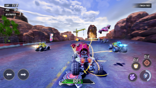 اسکرین شات بازی RACE: Rocket Arena Car Extreme 6