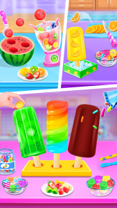اسکرین شات بازی Unicorn Ice cream Pop game 2