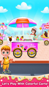 اسکرین شات بازی Unicorn Ice cream Pop game 4
