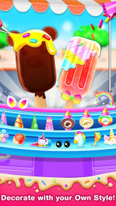 اسکرین شات بازی Unicorn Ice cream Pop game 7
