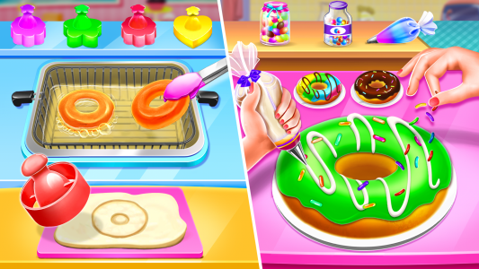 اسکرین شات برنامه Sweet Bakery - Girls Cake Game 4
