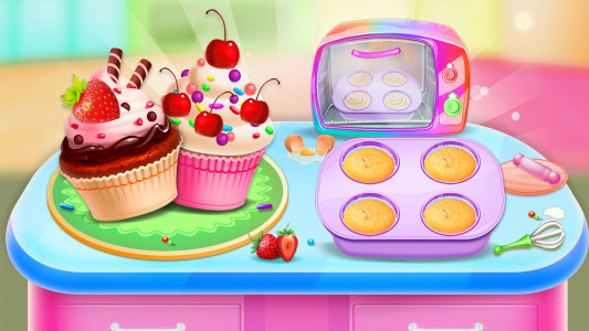 اسکرین شات برنامه Sweet Bakery - Girls Cake Game 8