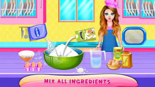 اسکرین شات برنامه Cake Maker - Cooking Cake Game 6
