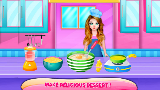 اسکرین شات برنامه Cake Maker - Cooking Cake Game 7