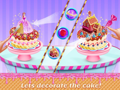 اسکرین شات بازی Doll House Cake Maker Game 7
