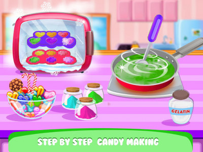 اسکرین شات برنامه Sweet Candy Maker Chef 8