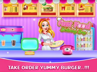 اسکرین شات بازی Cooking Burger Delivery Game 5