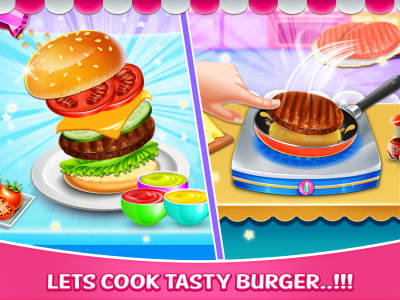 اسکرین شات بازی Cooking Burger Delivery Game 2