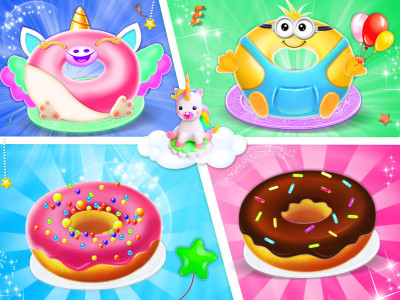 اسکرین شات برنامه Make Donuts Game - Donut Maker 7
