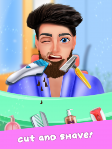 اسکرین شات بازی Barber Salon Beard & Hair Game 3