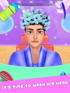 اسکرین شات بازی Barber Shop - Hair Salon Games 2