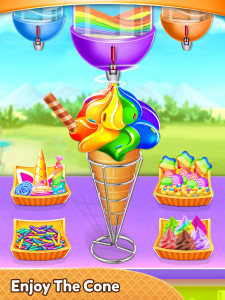 اسکرین شات برنامه Ice Cream Cone-Ice Cream Games 7